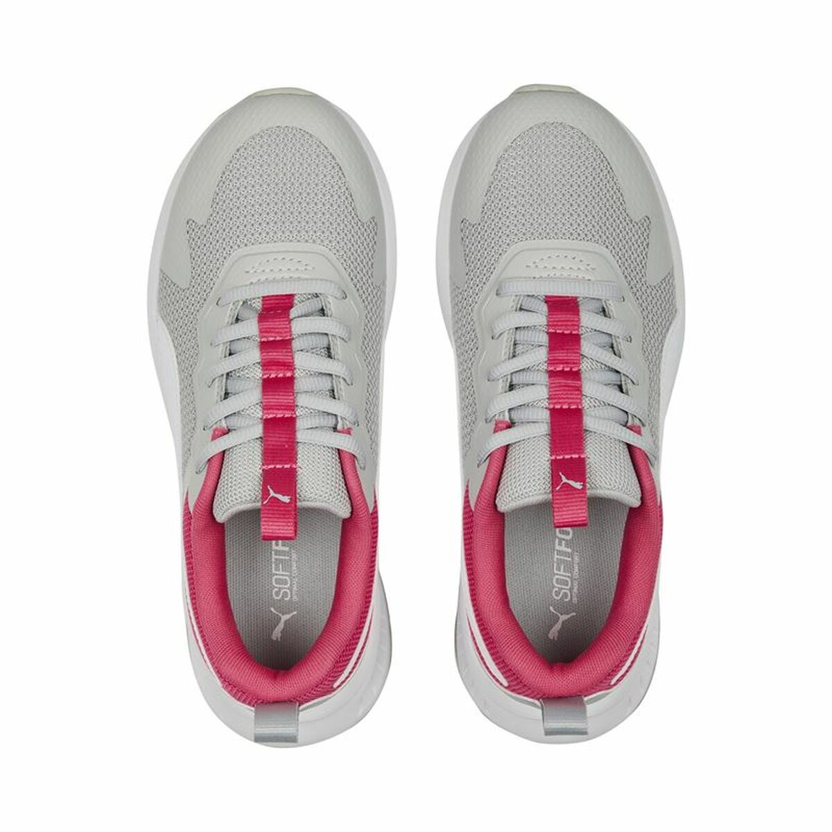 Sapatilhas esportivas infantis Puma Evolve Run Mesh Branco-8