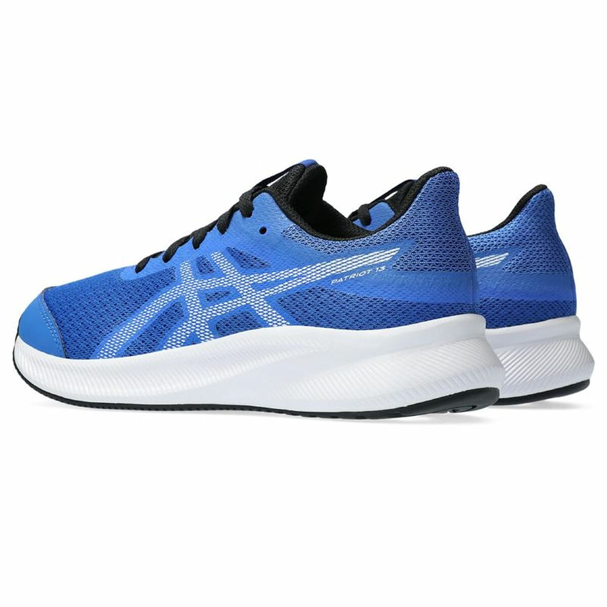 Sapatilhas de corrida para crianças Asics Patriot 13 GS Azul-3