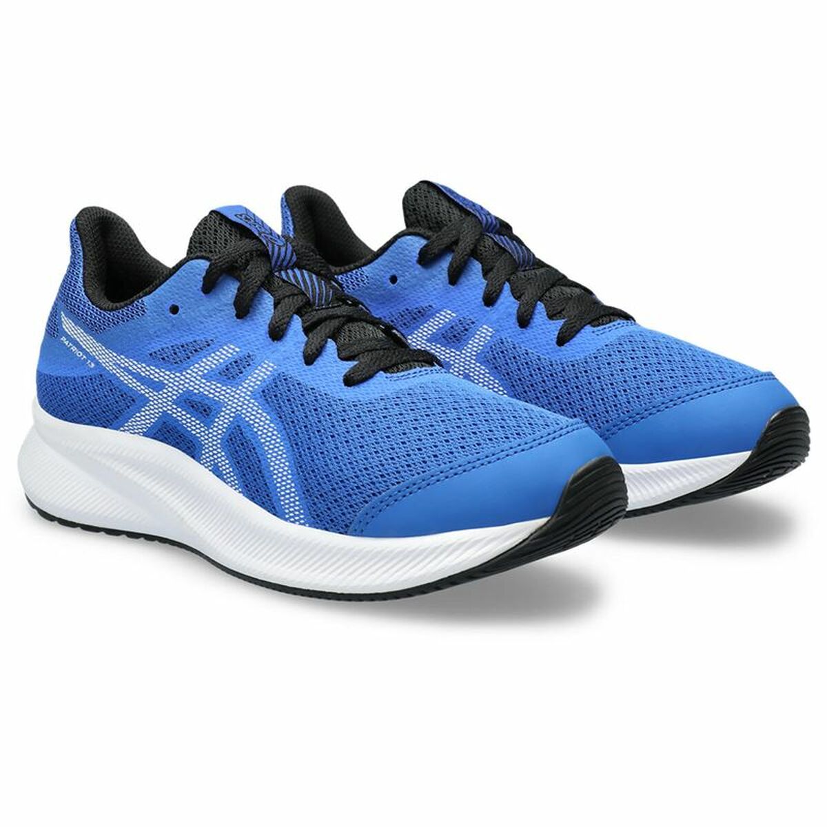 Sapatilhas de corrida para crianças Asics Patriot 13 GS Azul-4