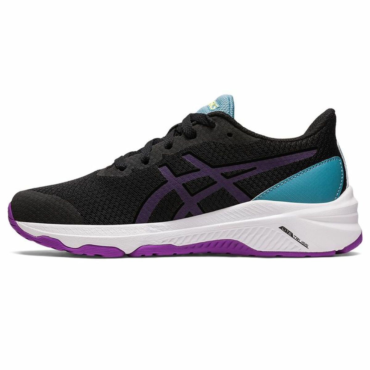 Бігові кросівки для дітей Asics GT-1000 12 GS Фіолетовий Чорний-7