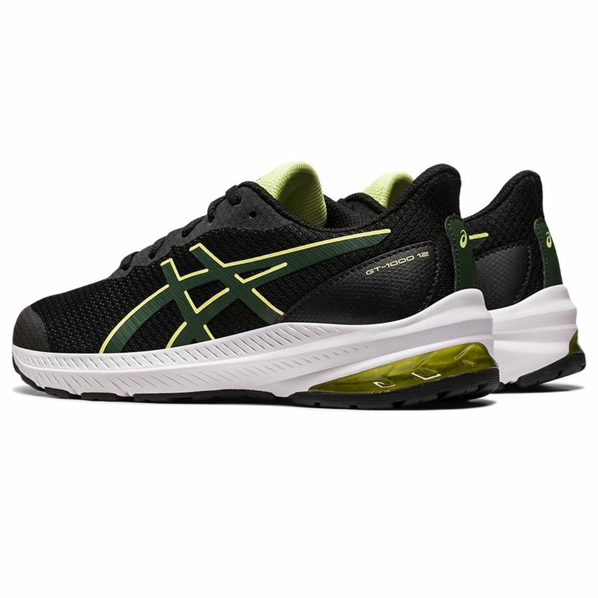 Sapatilhas de corrida para crianças Asics GT-1000 12 GS Preto-3