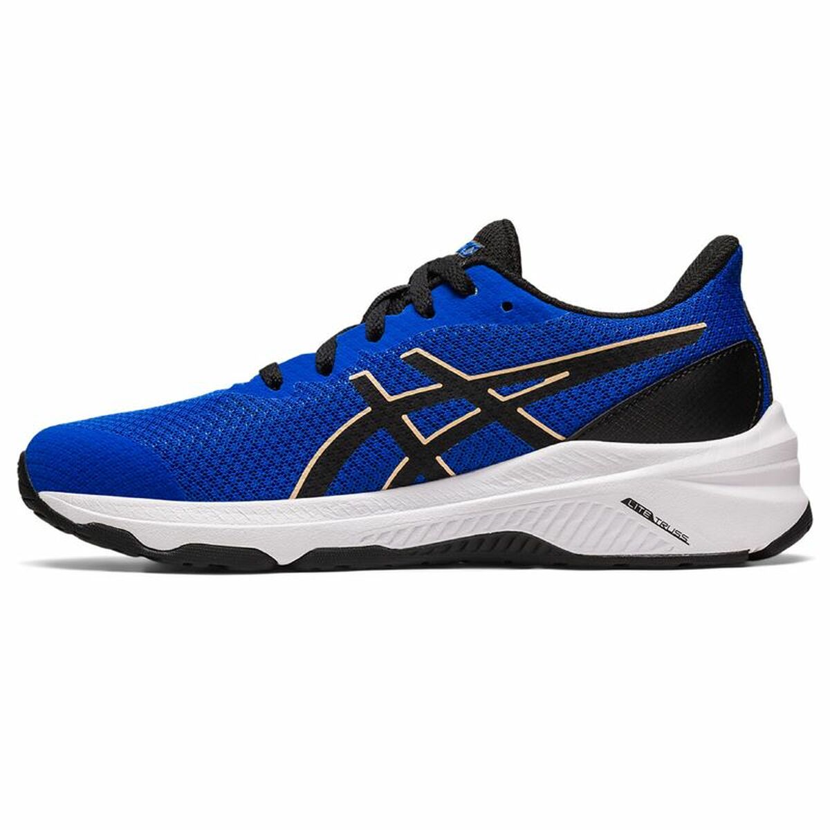 Бігові кросівки для дітей Asics GT-1000 12 GS Чорний Синій-7