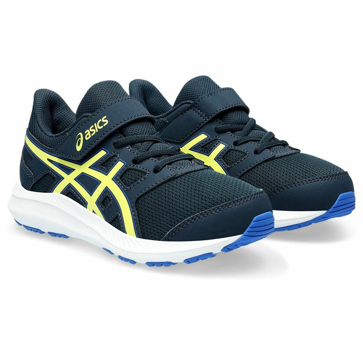 Sapatilhas de corrida para crianças Asics Golt 4 PS Azul escuro-4