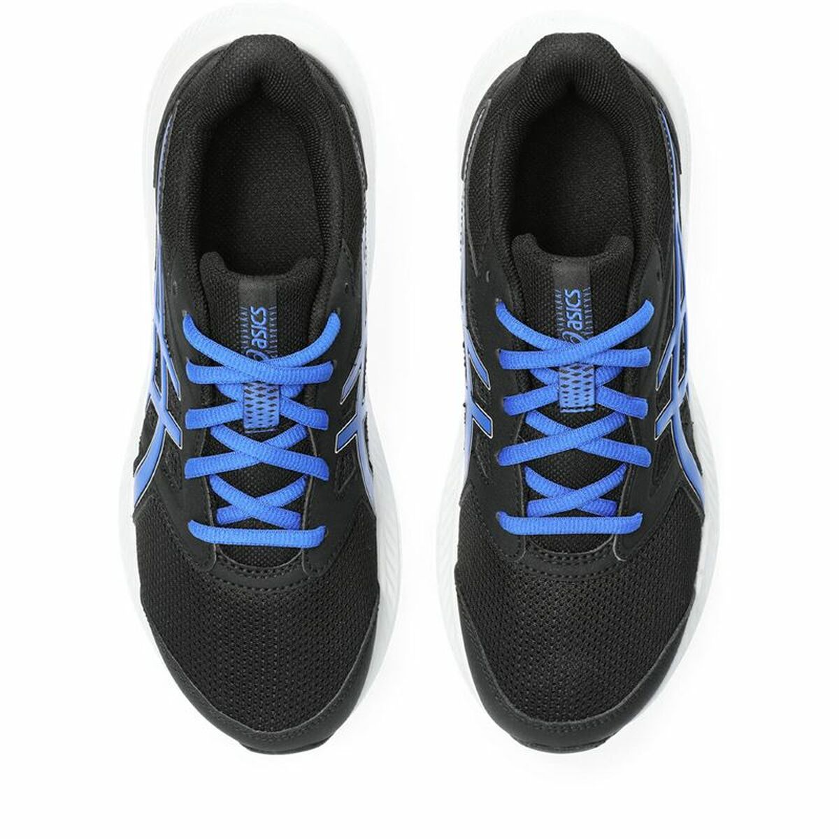 Sapatilhas de corrida para crianças Asics Golt 4 GS Azul Preto-5