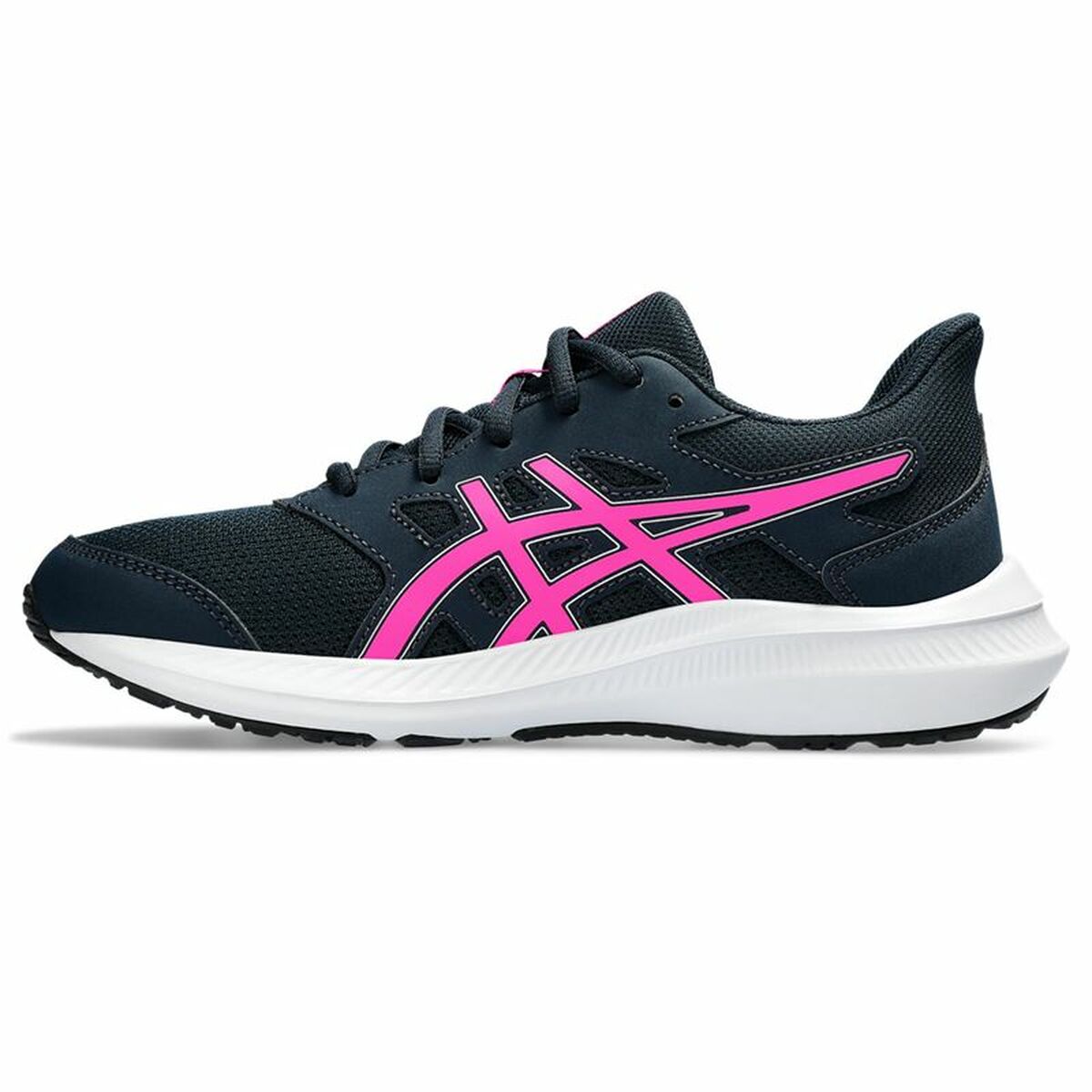 Sapatilhas de corrida para crianças Asics Golt 4 GS Rosa Azul Escuro-2