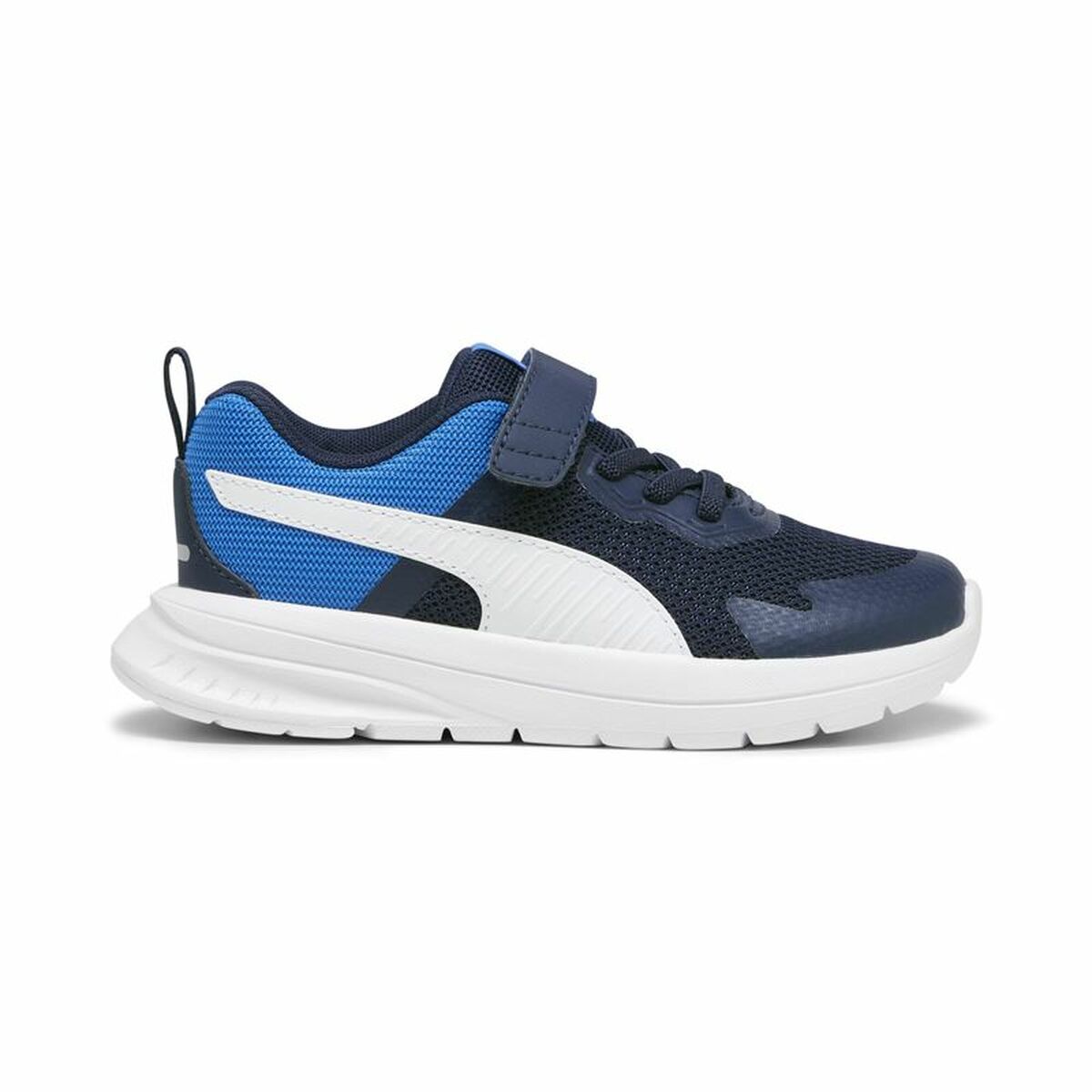 Sapatilhas de corrida para crianças Puma Evolve Mesh Azul-5
