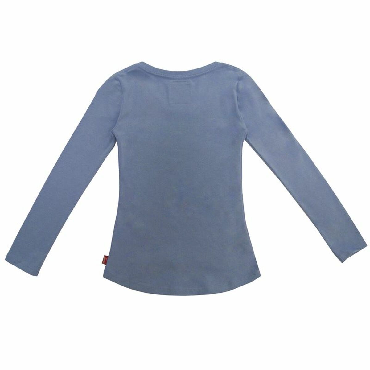 Camisa de bebê com manga longa Levi's Fille Aço Azul-2