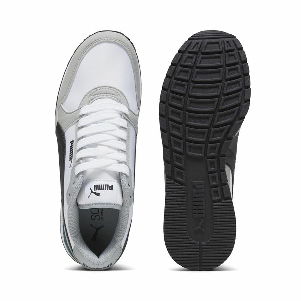 Sapatilhas de corrida para crianças Puma St Runner V3 NL Cinza-4
