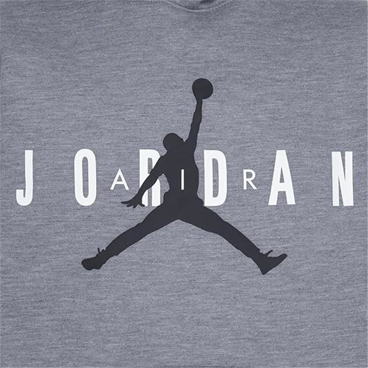 Casaco com capuz infantil Jordan Jordan Jumpman Sustainable Cinza-2
