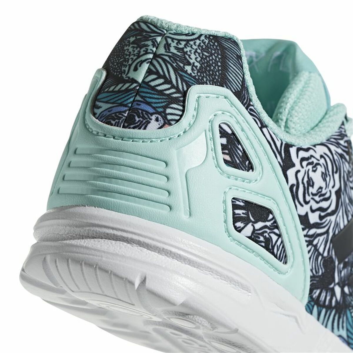 Kinder Sportschuhe Adidas ZX Flux Aquamarin-4