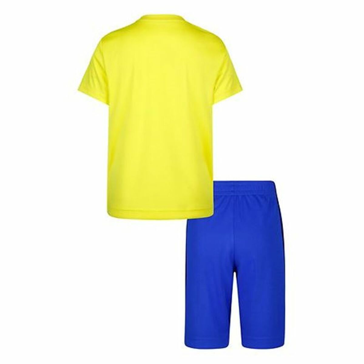 Fato esportivo para meninas Nike Amarelo Azul 2 Itens-2