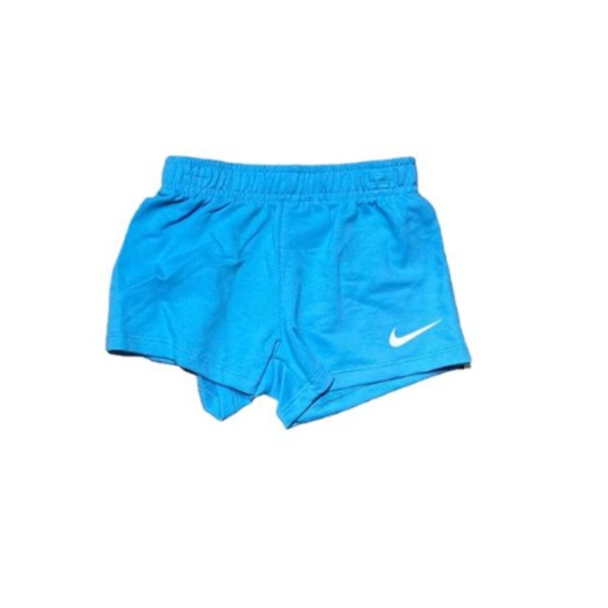Fato de esporte para meninas Nike Knit Short Azul-3