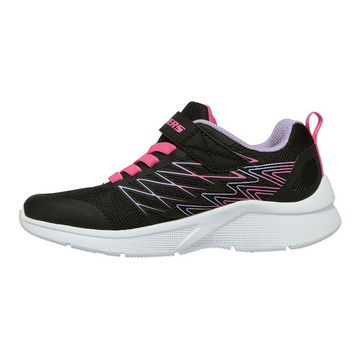 Skechers Microspec儿童运动鞋Black-2