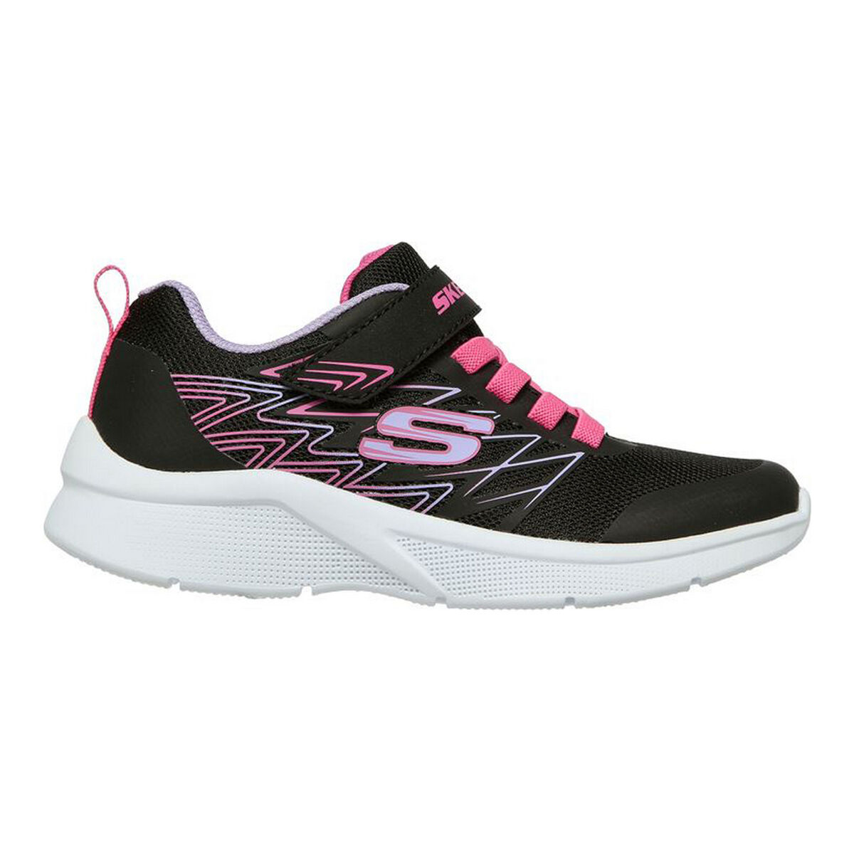 Zapatillas deportivas para niños Skechers Microspec Negro