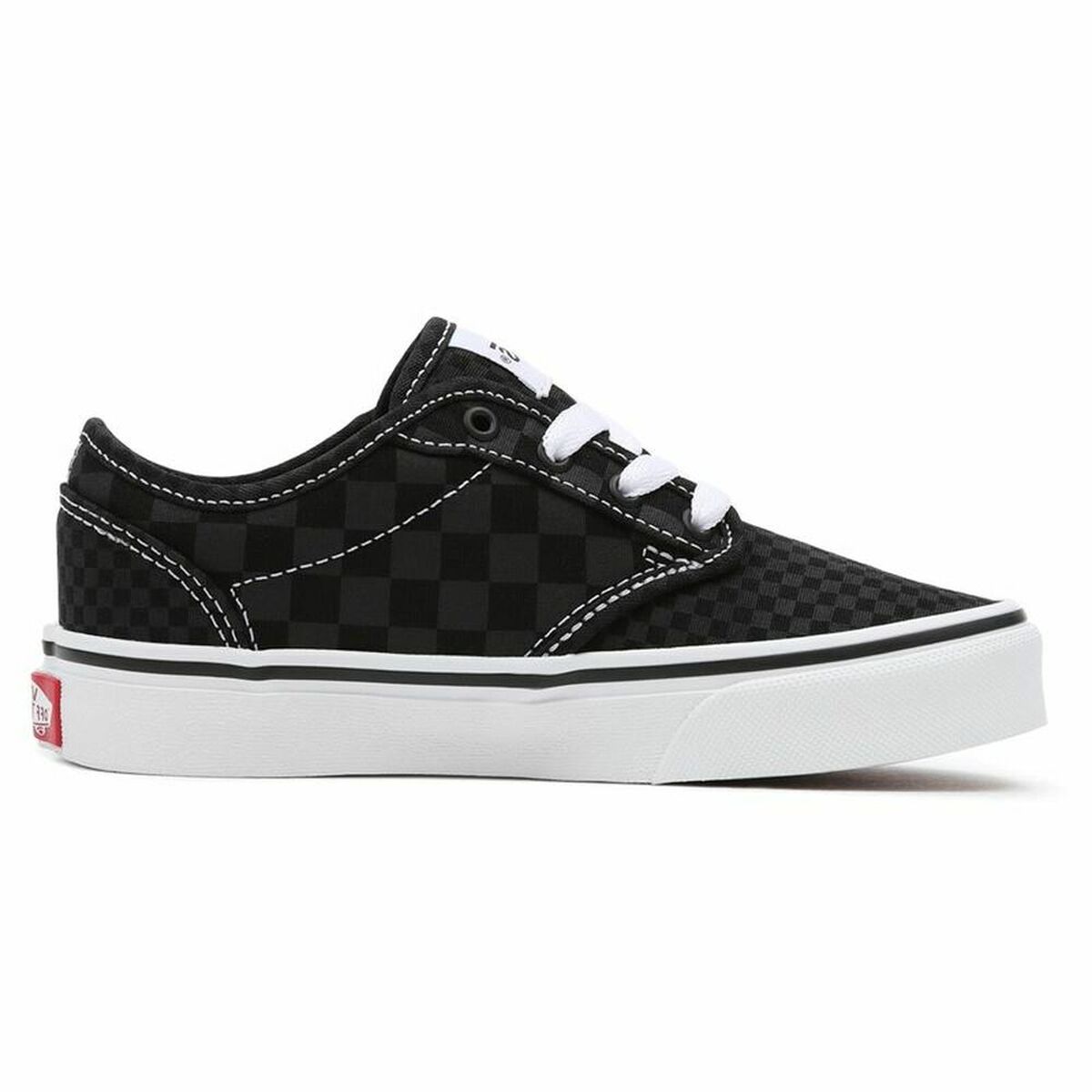 Vans Atwood Tonal Mix Check儿童运动鞋-2