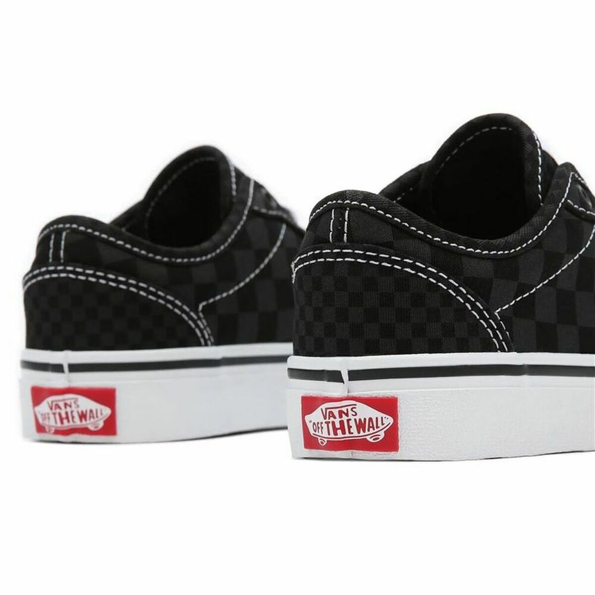 Vans Atwood Tonal Mix Check儿童运动鞋-5