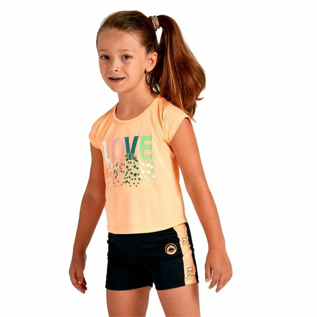 J-Hayber Love橙色儿童运动服-2