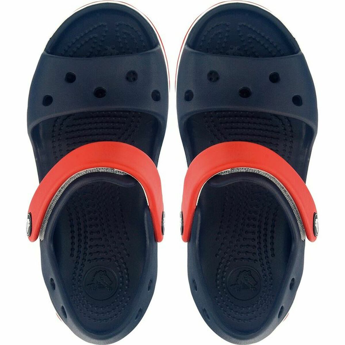 儿童凉鞋Crocs Crocband深蓝色-4