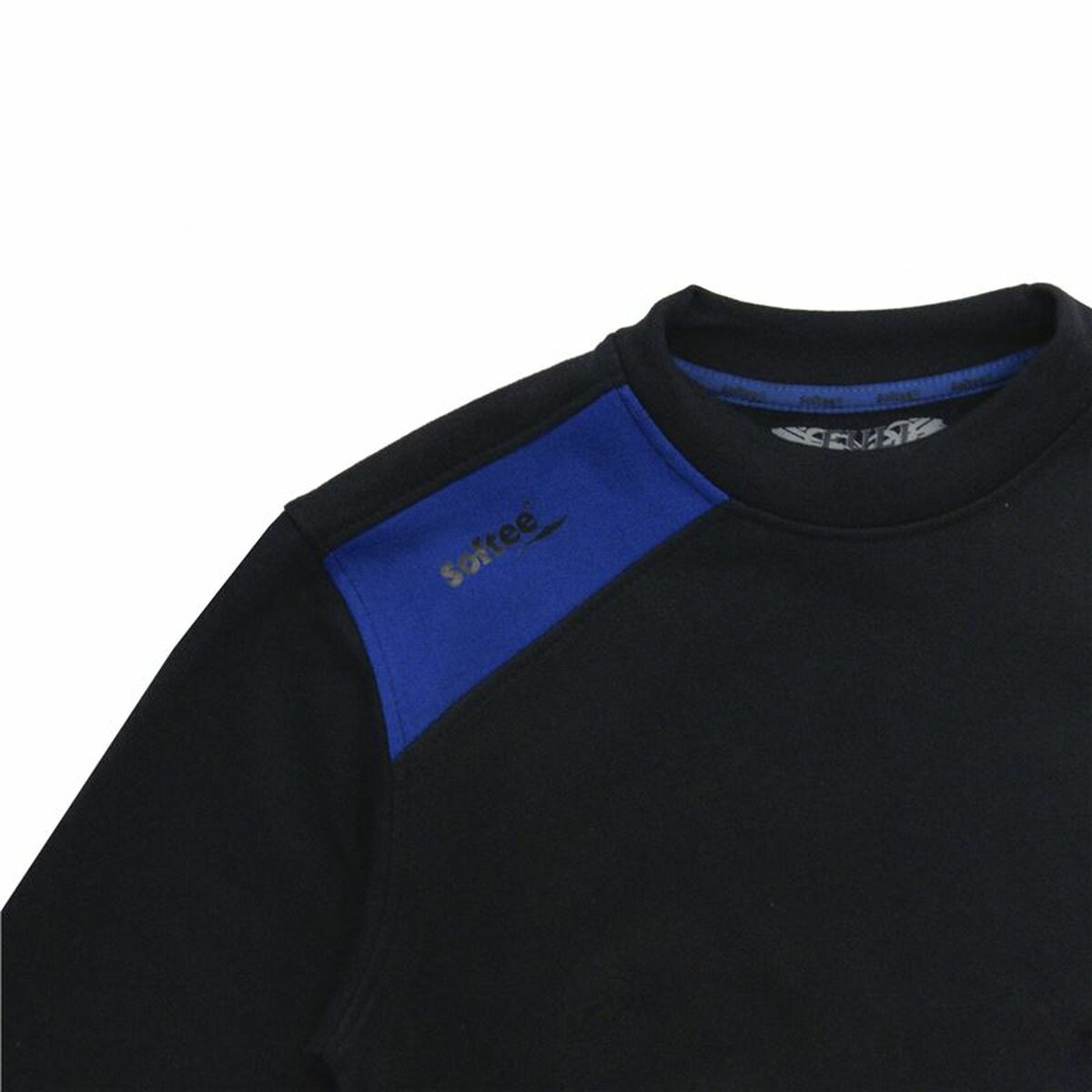 Sweatshirt ohne Kapuze Kinder Softee Full Blue Black-2