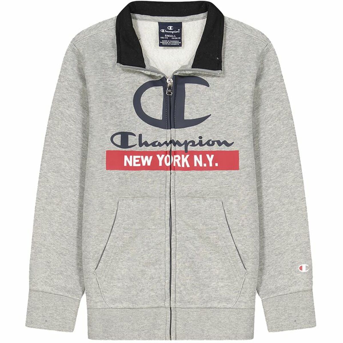 Kindersportkostüm Champion Grau-2