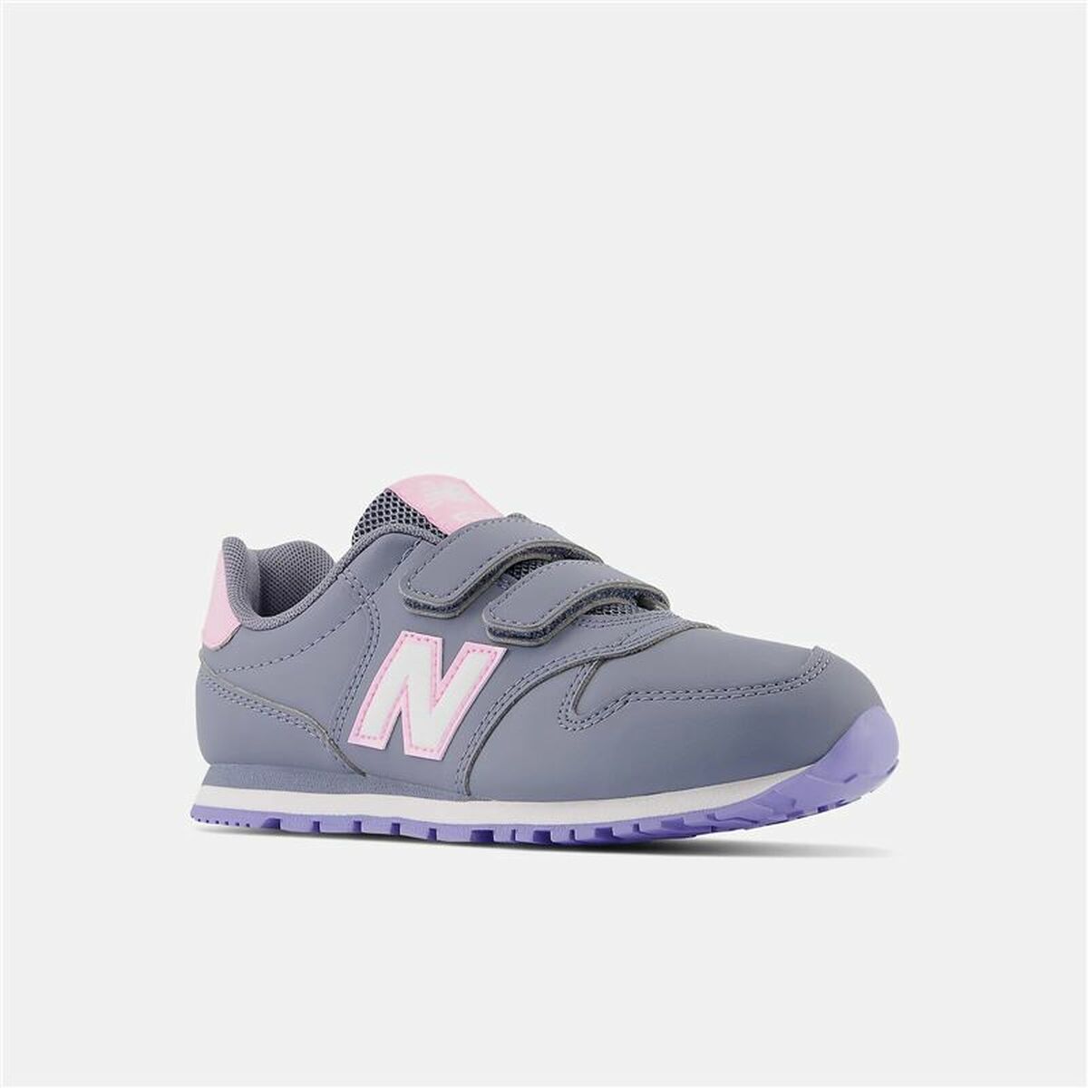 Kinder Sportschuhe New Balance 500 HookLoop Grau-5