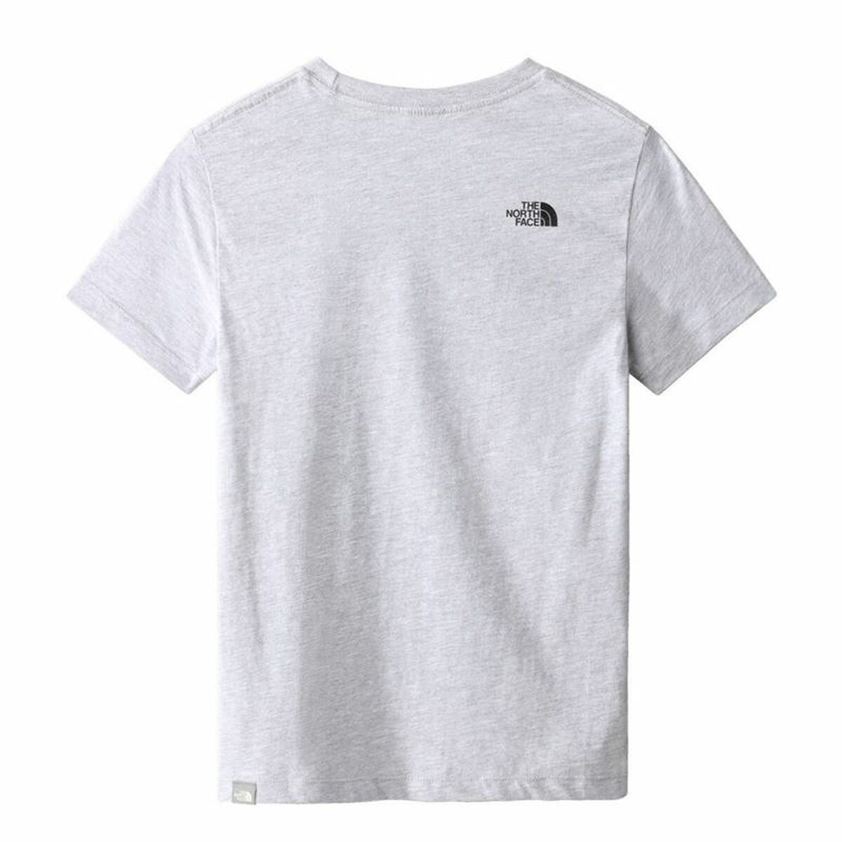 Kinder Kurzarm T-Shirt The North Face Easy Grey-2
