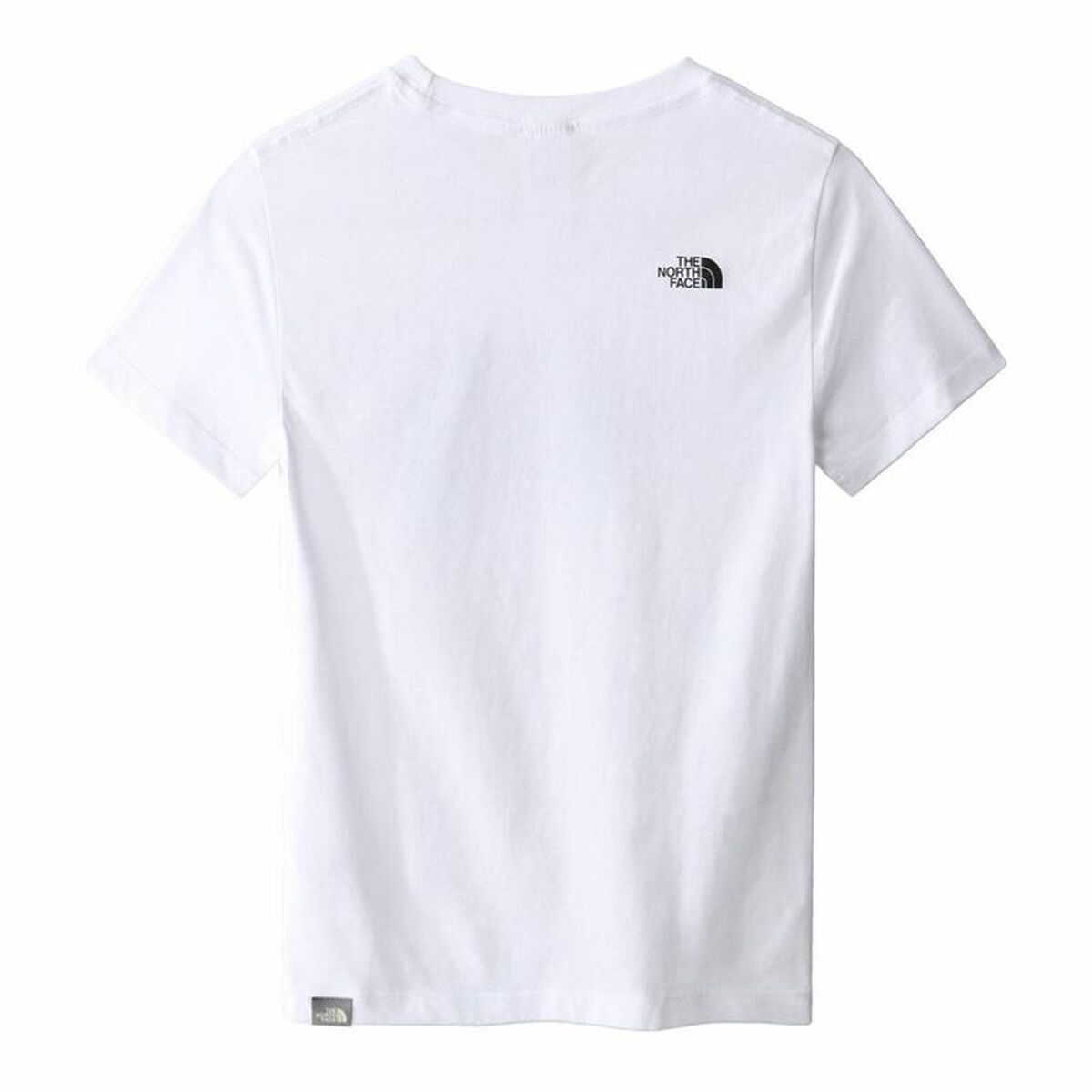 Kinder Kurzarm T-Shirt The North Face Easy White-2