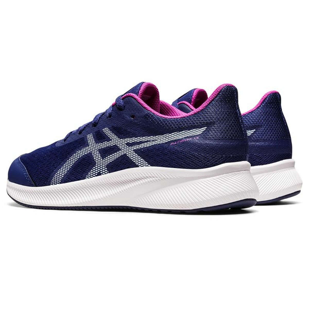 Kinder Sportschuhe Asics Patriot 13 GS Dunkelblau-3