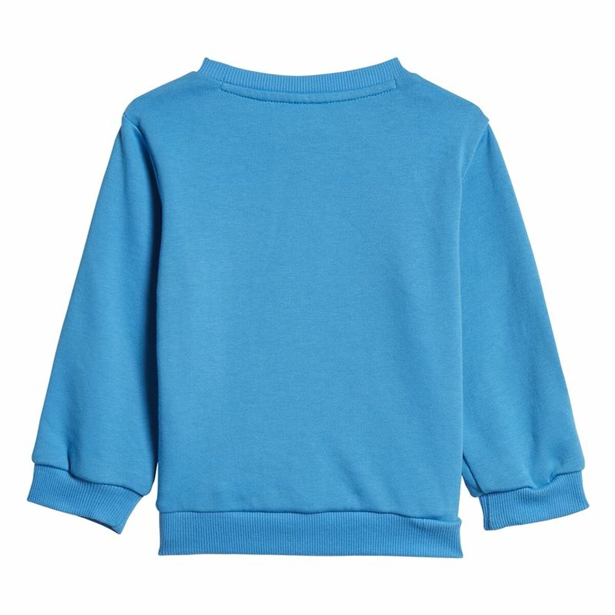 Sportanzug für Kleinkinder Adidas Badge of Sport Französisch Terry Blau-5