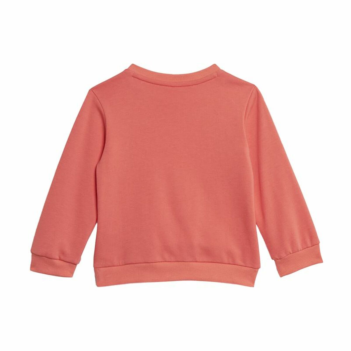 Sportanzug für Kleinkinder Adidas Badge of Sport Französisch Terry Coral-3