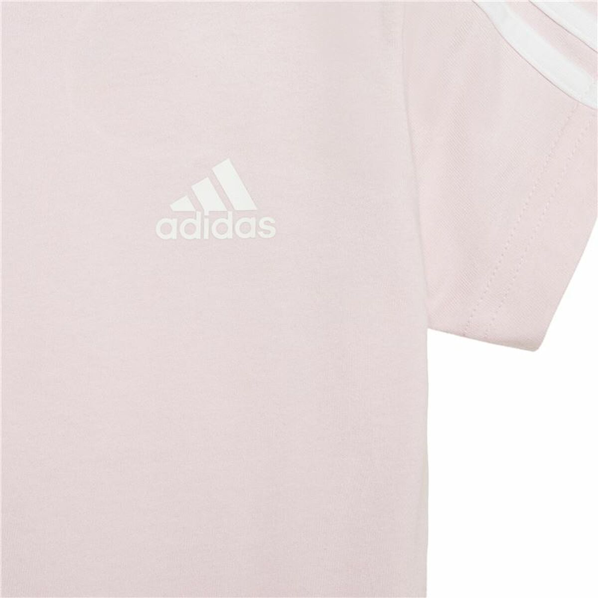 Trainingsanzug für Kinder Adidas Drei Streifen Pink-7
