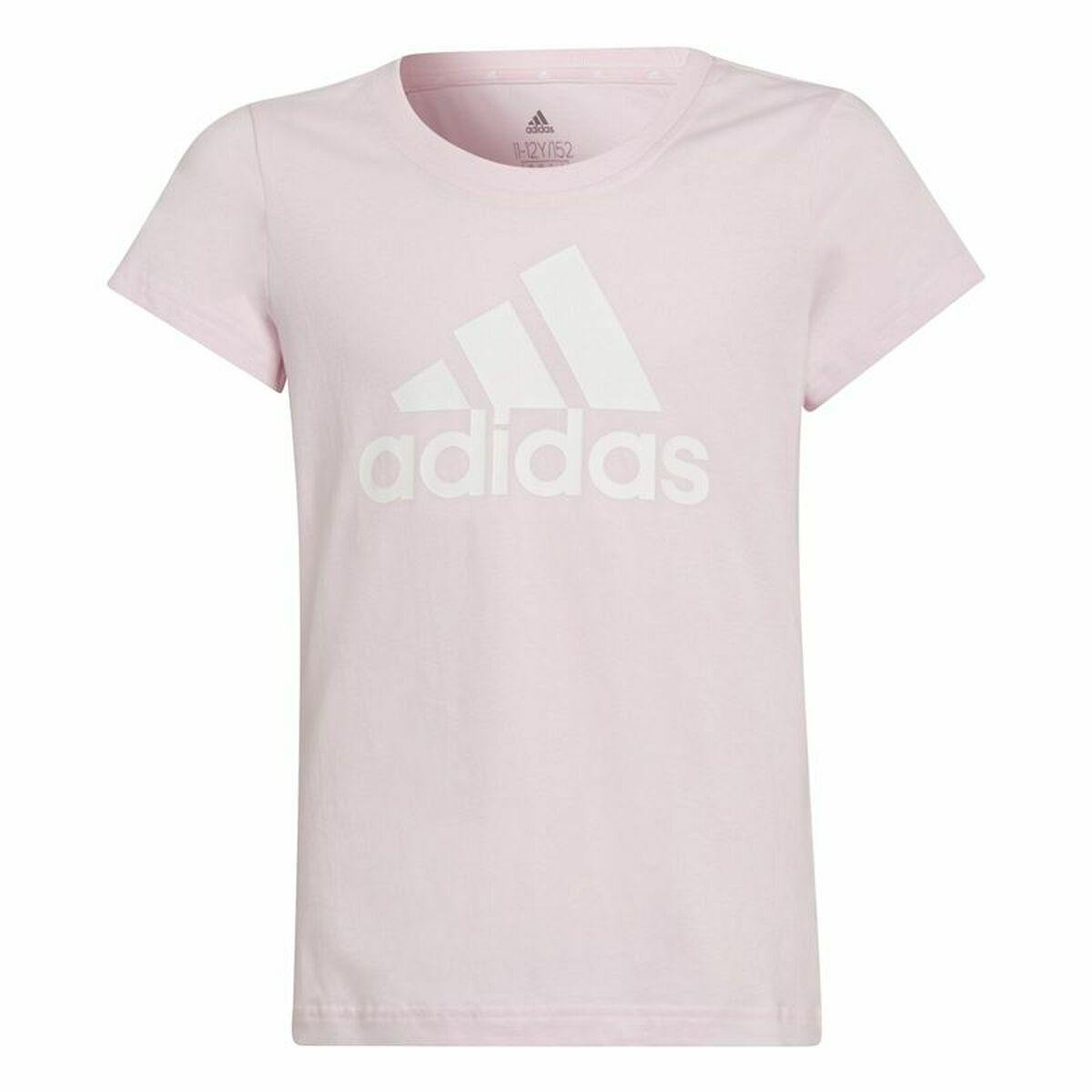 Kinder Kurzarm-T-Shirt Adidas Pink-3