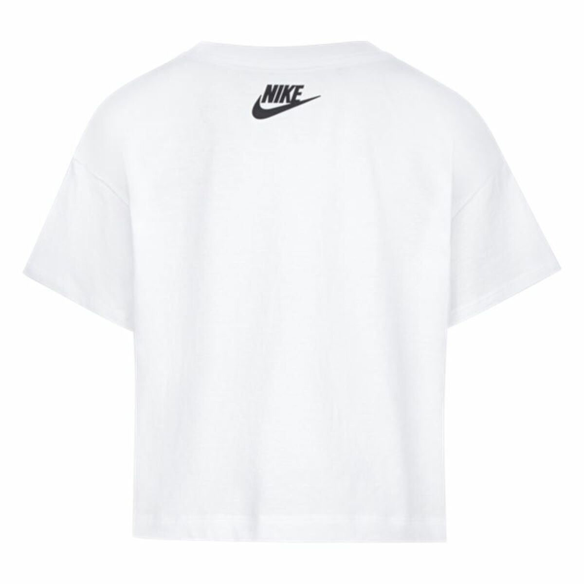Kinder Kurzarm-T-Shirt Nike Knit Weiß-2