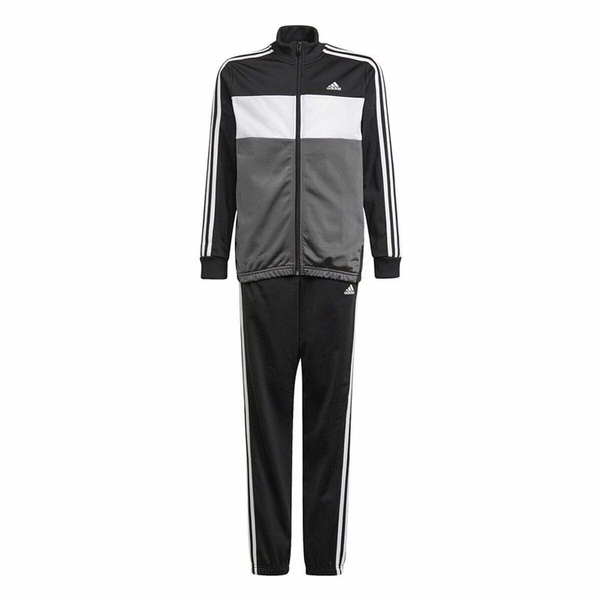 Sportbekleidung Adidas Essentials Tiberio Schwarz-8