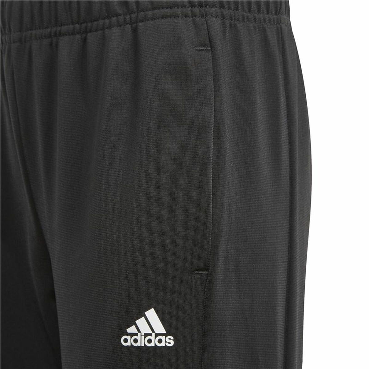 Adidas Kindersportkostüm Essentials Track Schwarz-4