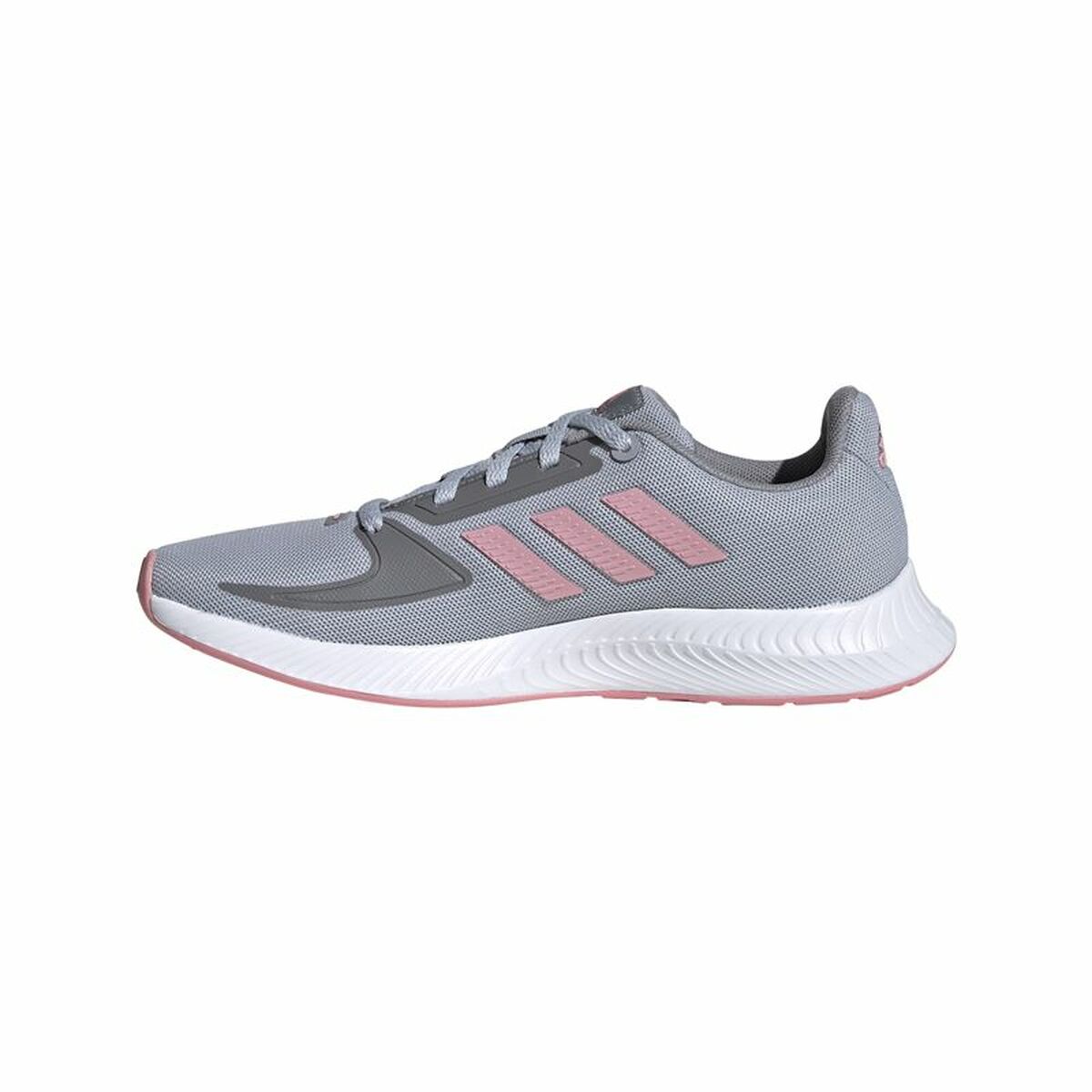 Kinder Sportschuhe Adidas Runfalcon 2. 0 K Hellgrau-2