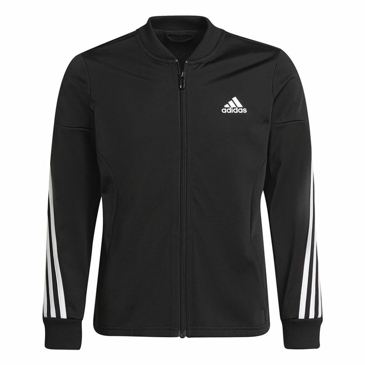 Детский спортивных костюм Adidas Aeroready 3 Stripes Чёрный-3