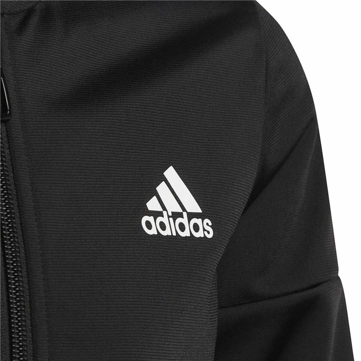 Детский спортивных костюм Adidas Aeroready 3 Stripes Чёрный-6