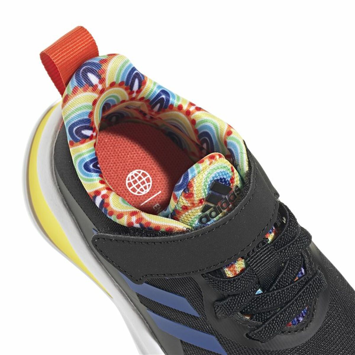 Детские спортивные кроссовки Adidas FortaRun Чёрный-3