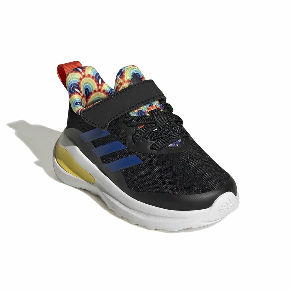 Детские спортивные кроссовки Adidas FortaRun Чёрный-5