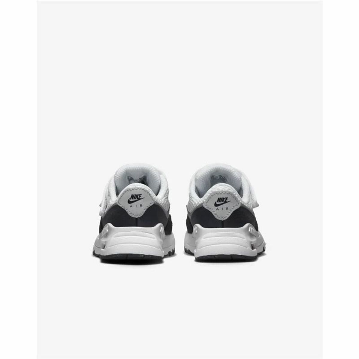 Детские кроссовки Nike Air Max Systm Чёрный Белый-4