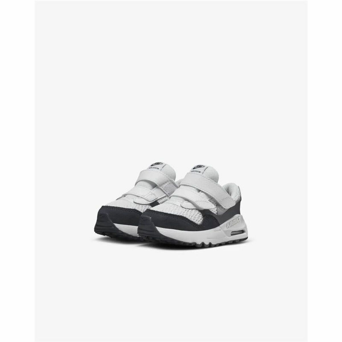 Детские кроссовки Nike Air Max Systm Чёрный Белый-5