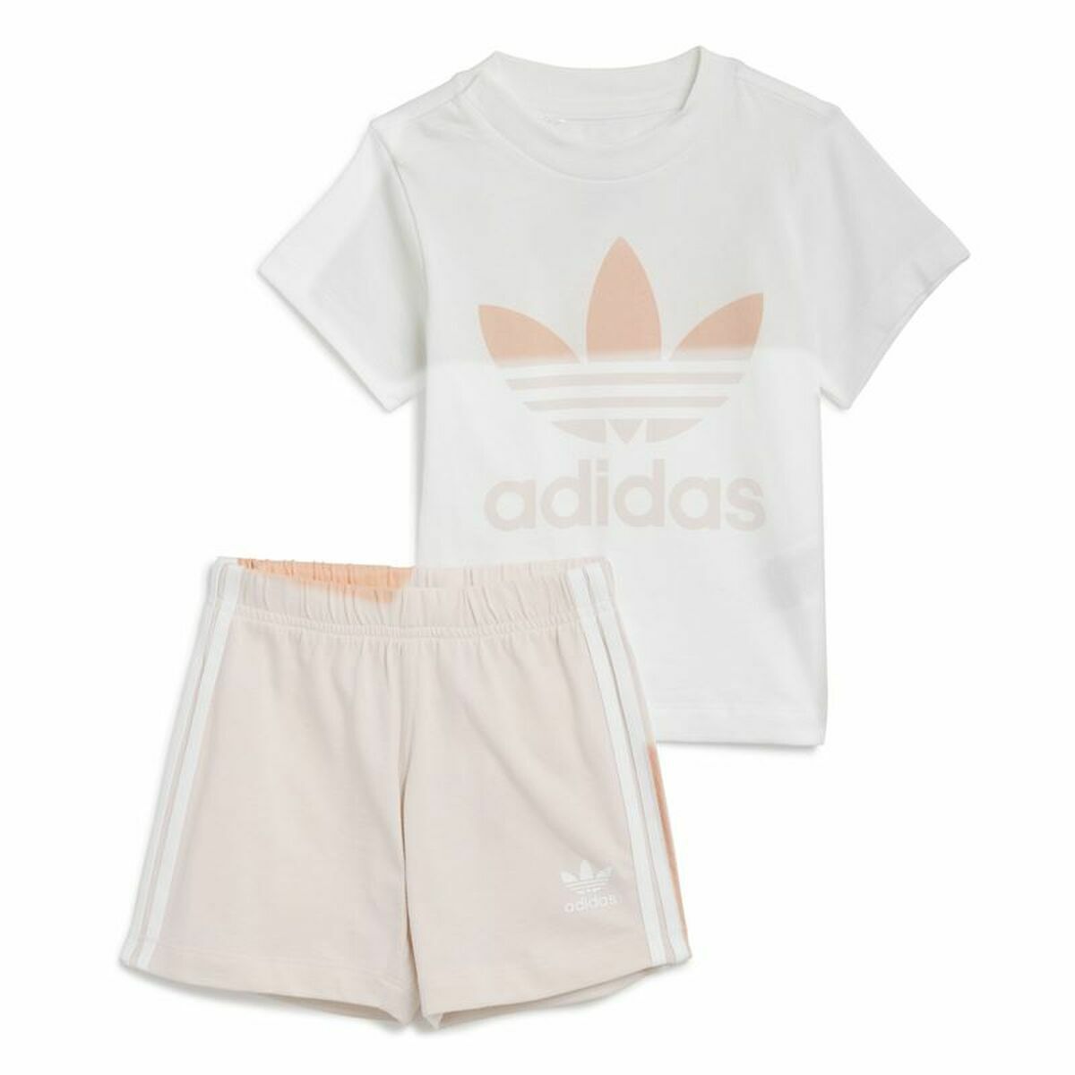Спортивный костюм для девочек Adidas Trifolio Белый-6