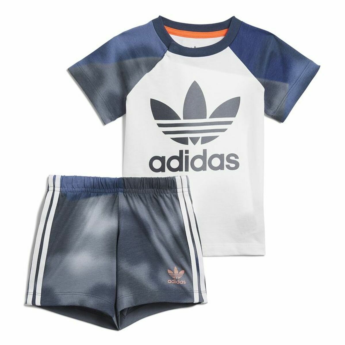Спортивный костюм для девочек Adidas Camouflage Print  Белый-4