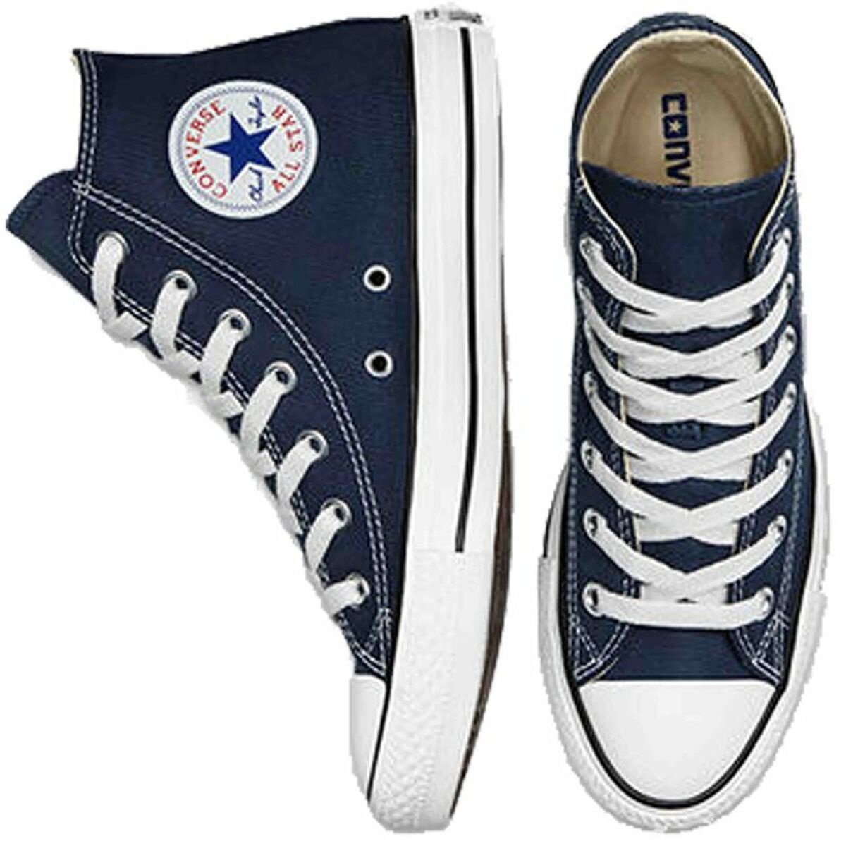 Детские спортивные кроссовки Converse Chuck Taylor All Star High Top Темно-синий-4