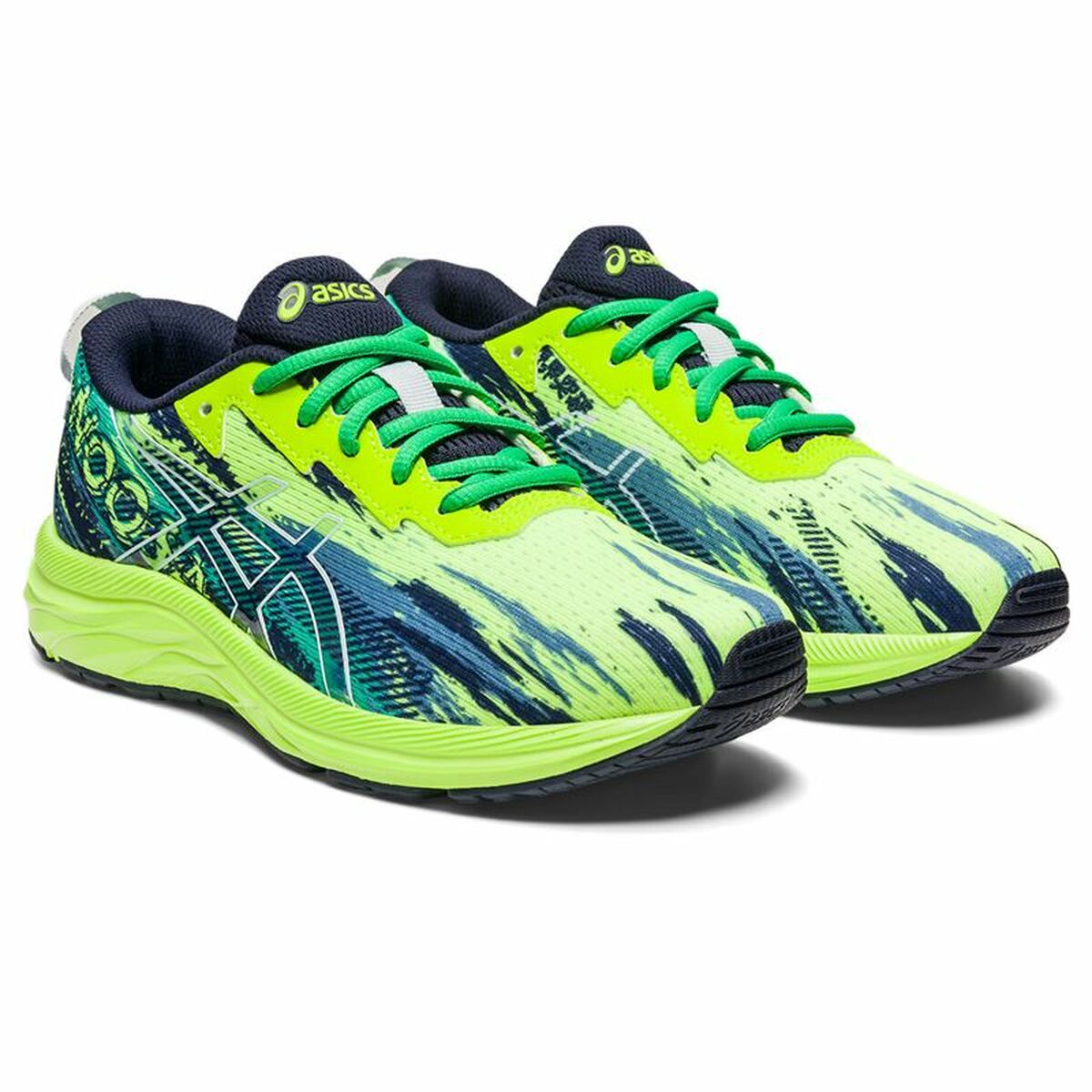 Беговые кроссовки для детей Asics Gel-Noosa Tri 13 GS Лаймовый зеленый-5