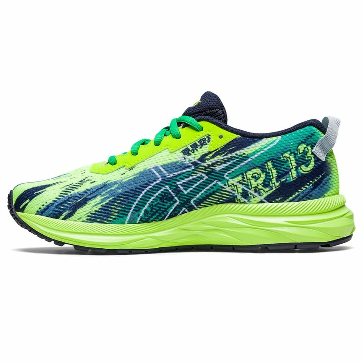 Беговые кроссовки для детей Asics Gel-Noosa Tri 13 GS Лаймовый зеленый-2