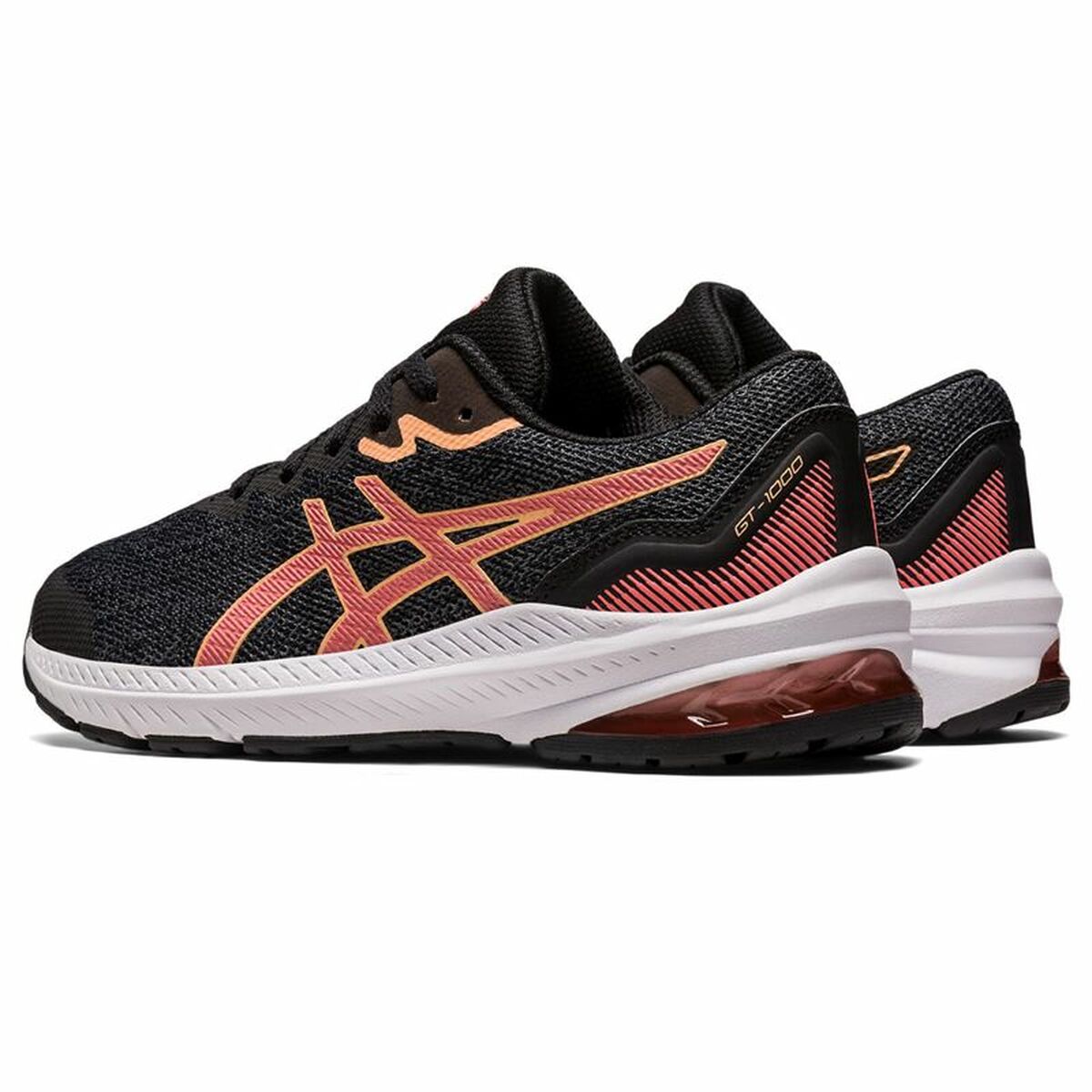 Беговые кроссовки для детей Asics GT-1000 11 GS Чёрный-2