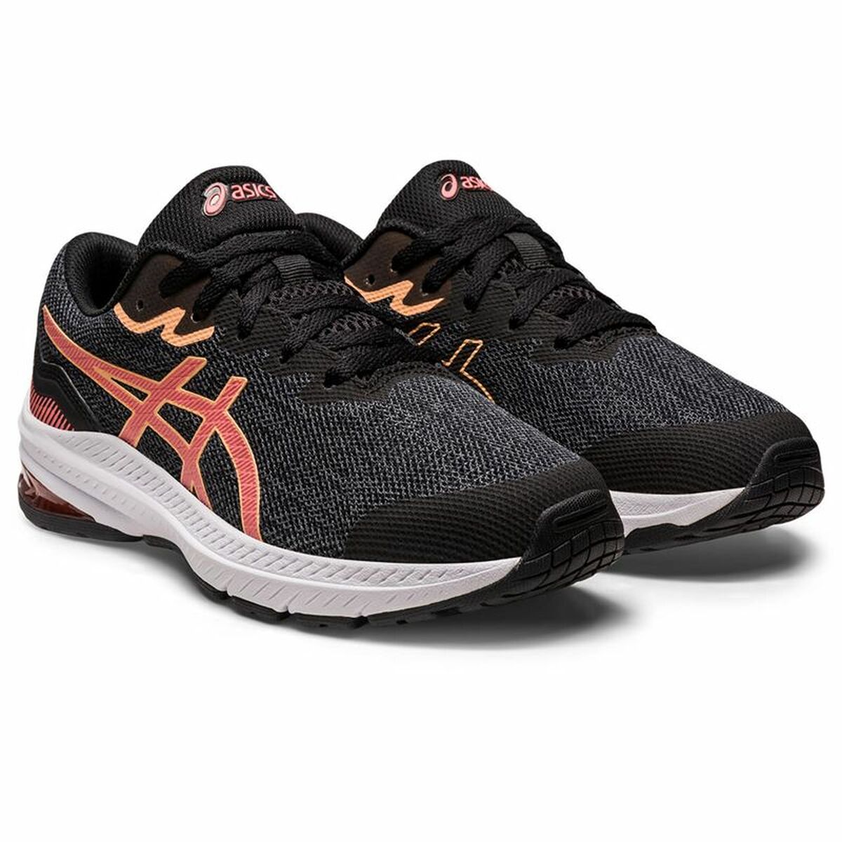Беговые кроссовки для детей Asics GT-1000 11 GS Чёрный-3