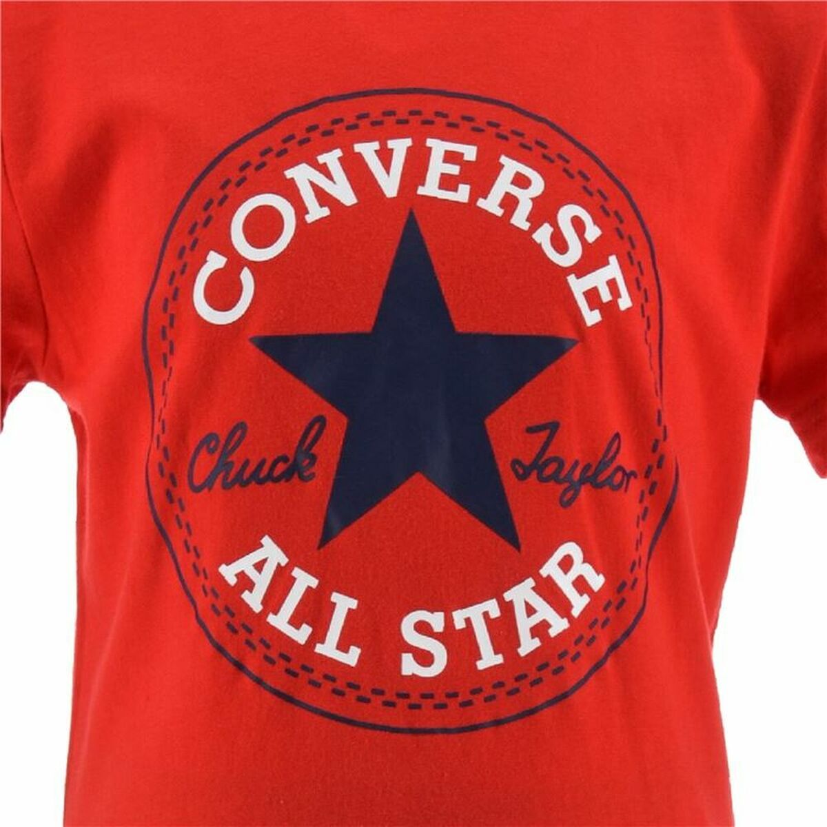 Спортивный костюм для девочек Converse Chuck Taylor Patch Красный-4